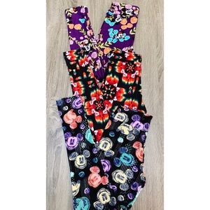 NWOT LuLaRoe Disney Mickey 3-Pack